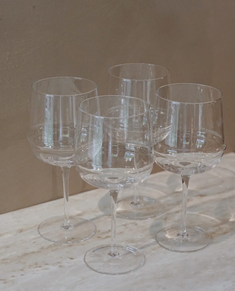 Rode wijn glas Dune