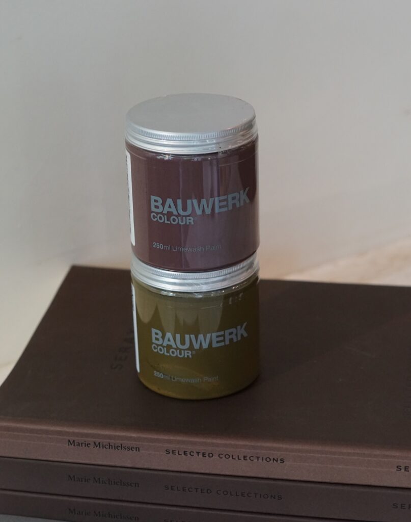 bauwerk kalkverf sample pot