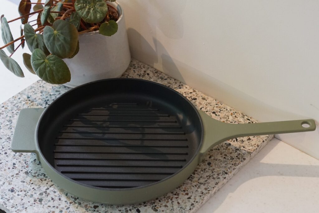 Grillpan gietijzer groen Surface