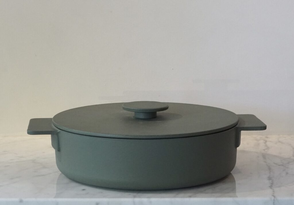Pot S gietijzer groen Surface