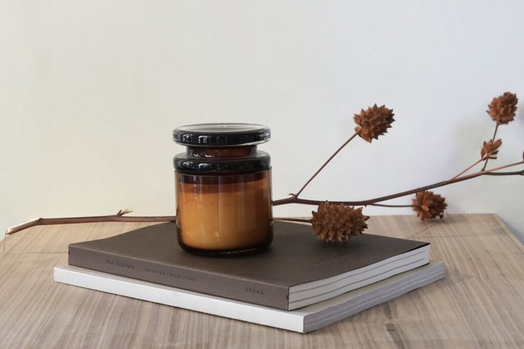 Geurkaars S amber Mystique